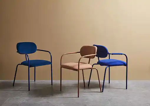 metal dining chair